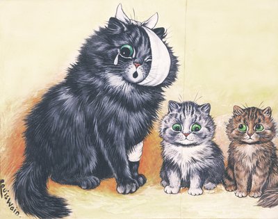 Cat-astrophe! - Louis Wain